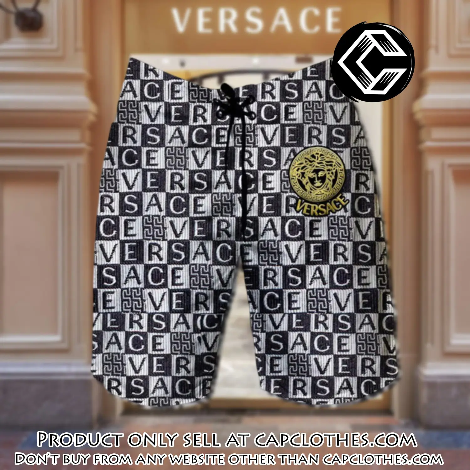 Versace medusa caro luxury brand premium fashion shorts for men cc5436133